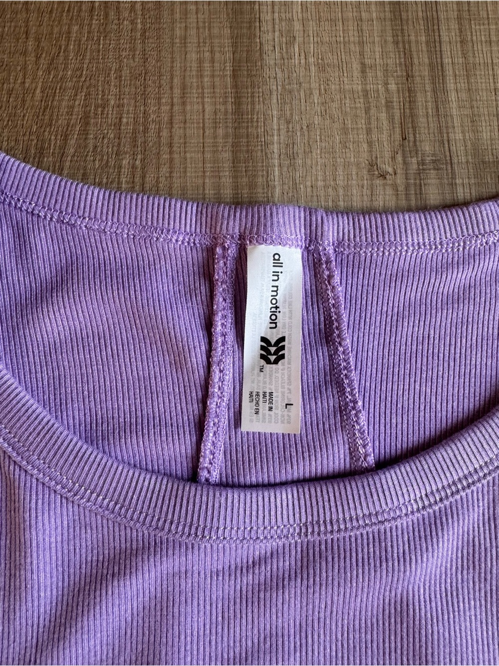 All in Motion Crop Tee - Picture 2 of 3